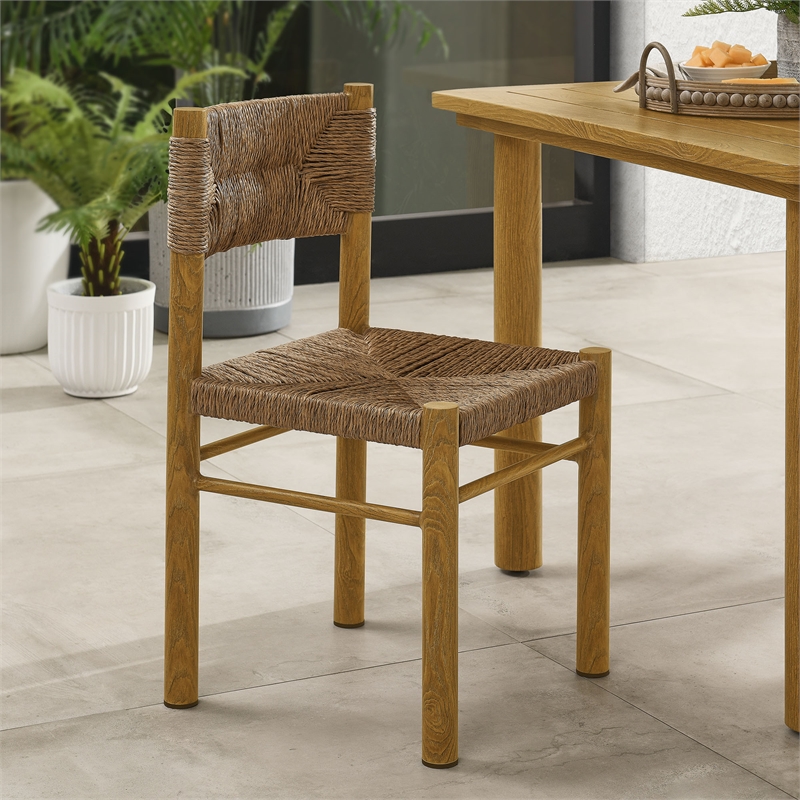 Parkland Dining Side Chairs Set of 2 in Natural