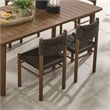 Parkland Dining Side Chairs Set of 2 in Walnut
