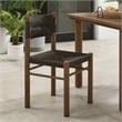 Parkland Dining Side Chairs Set of 2 in Walnut