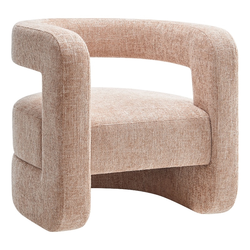 Jaylin Accent Chair in Blush