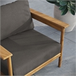 Wren Armchair in Natural Flint Gray