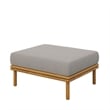 Wren Ottoman in Natural Driftwood