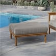 Wren Ottoman in Natural Driftwood