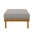 Wren Ottoman in Natural Driftwood
