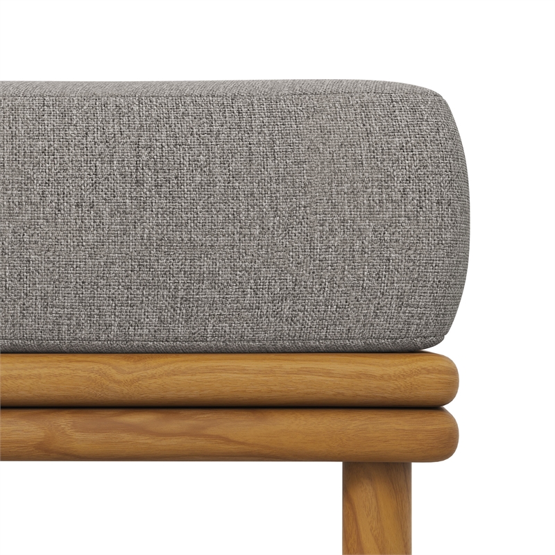 Wren Ottoman in Natural Driftwood
