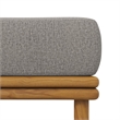 Wren Ottoman in Natural Driftwood
