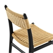 Wynn Dining Side Chairs Set of 2 in Black Natural