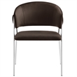 Nella Dining Chair Set of 2 in Chocolate Brown