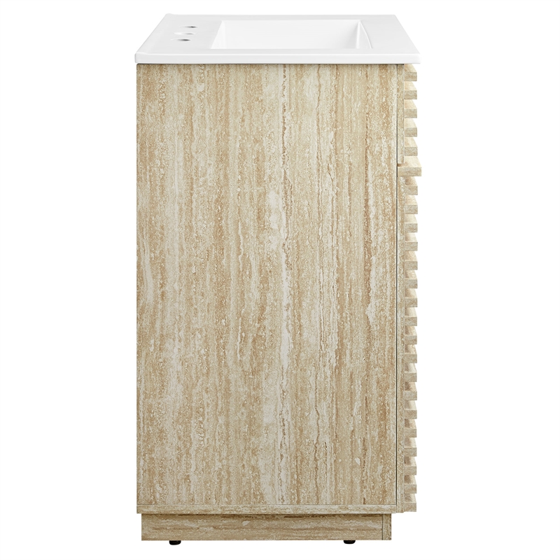 Render Bathroom Vanity With Sink in White