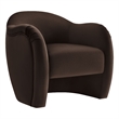 Compose Accent Chair in Chocolate Brown