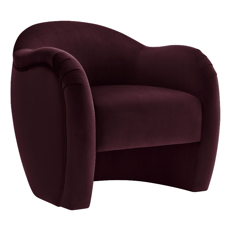 Compose Accent Chair in Mulberry