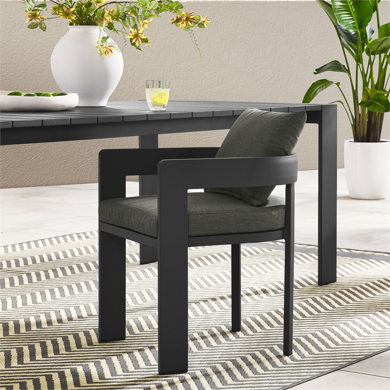 Tahoe Dining Chair in Gray Charcoal