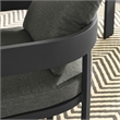 Tahoe Dining Chair in Gray Charcoal
