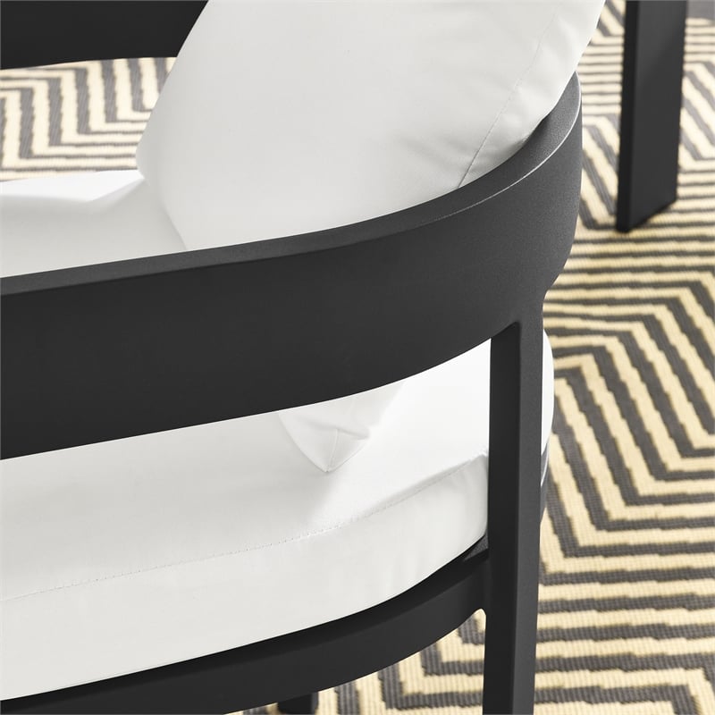 Tahoe Dining Chair in Gray White