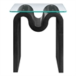 Ondine Side Table in Black