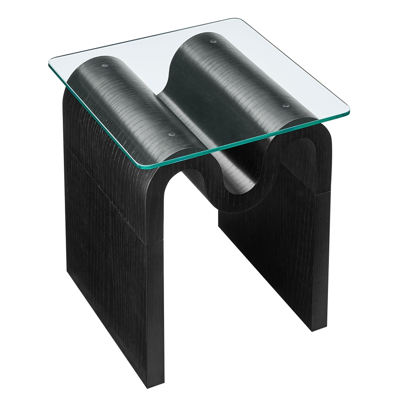 Ondine Side Table in Black