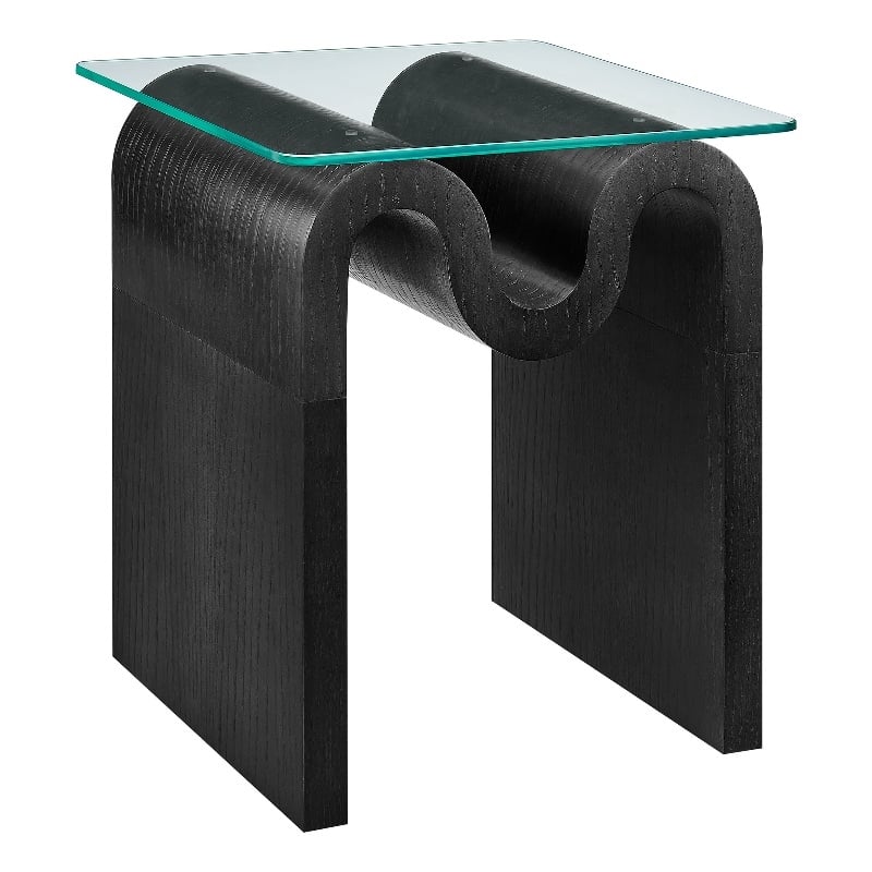 Ondine Side Table in Black