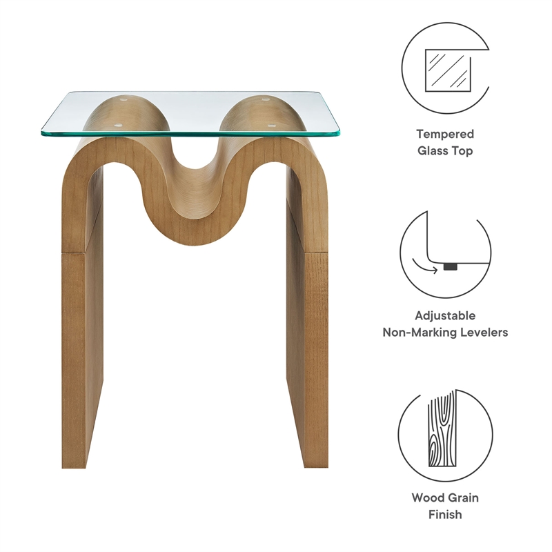 Ondine Side Table in Natural