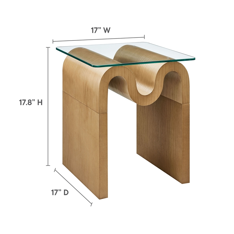 Ondine Side Table in Natural