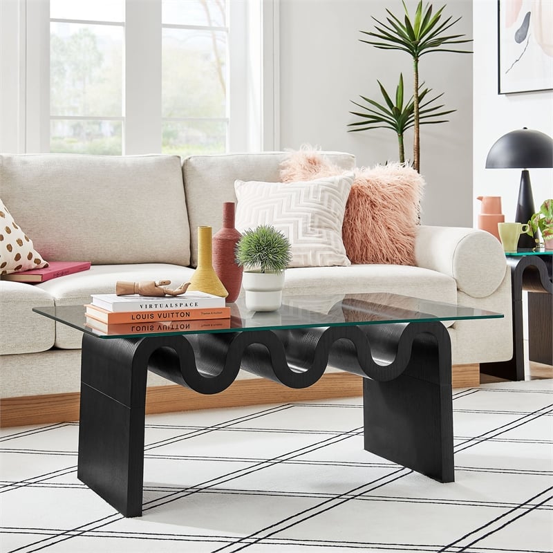 Ondine Coffee Table in Black