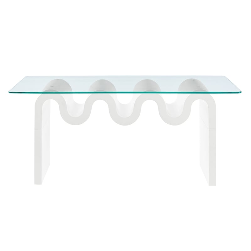 Ondine Coffee Table in White