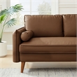 Revive Loveseat in Brown