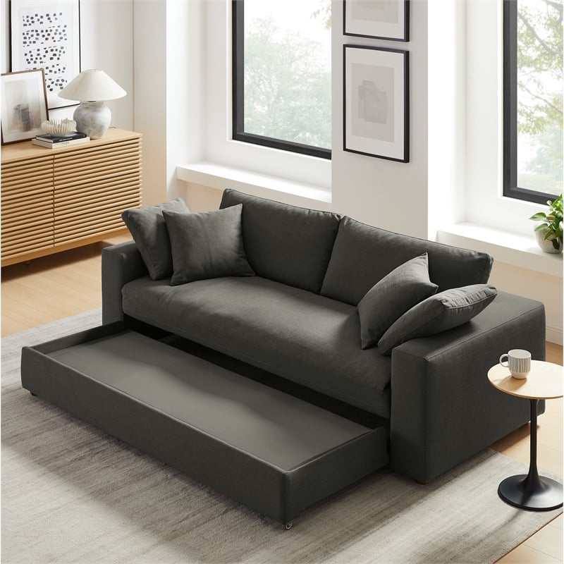Commix Sleeper Sofa in Gray