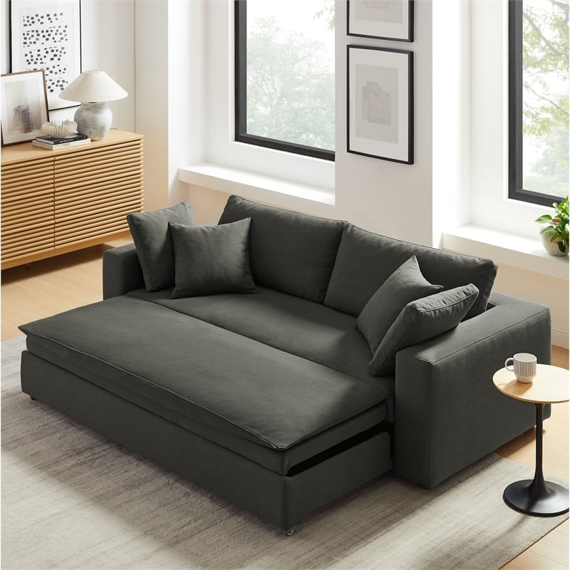 Commix Sleeper Sofa in Gray