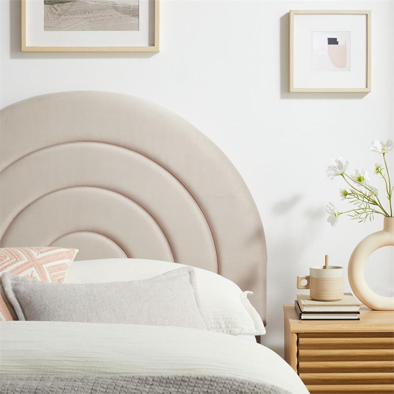 Solana Twin Headboard in Almond