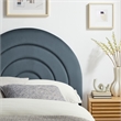 Solana Twin Headboard in Cadet Blue