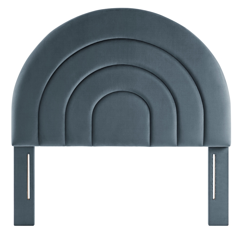 Solana Twin Headboard in Cadet Blue