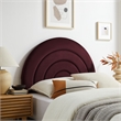 Solana Twin Headboard in Mulberry