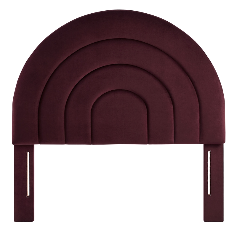 Solana Twin Headboard in Mulberry
