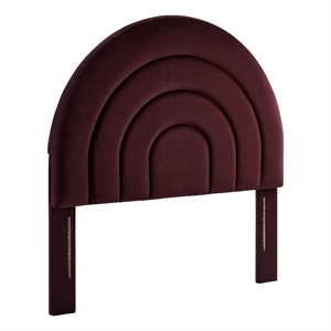 Solana Twin Headboard in Mulberry