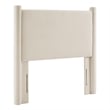 Modway Rael Performance Velvet Upholstered Twin Headboard in Alabaster