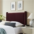 Rael Twin Headboard in Mulberry