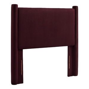 Rael Twin Headboard in Mulberry