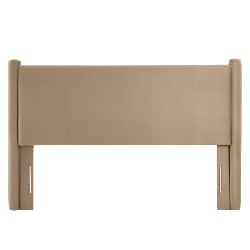 Rael King Headboard in Taupe