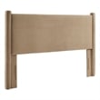 Rael King Headboard in Taupe