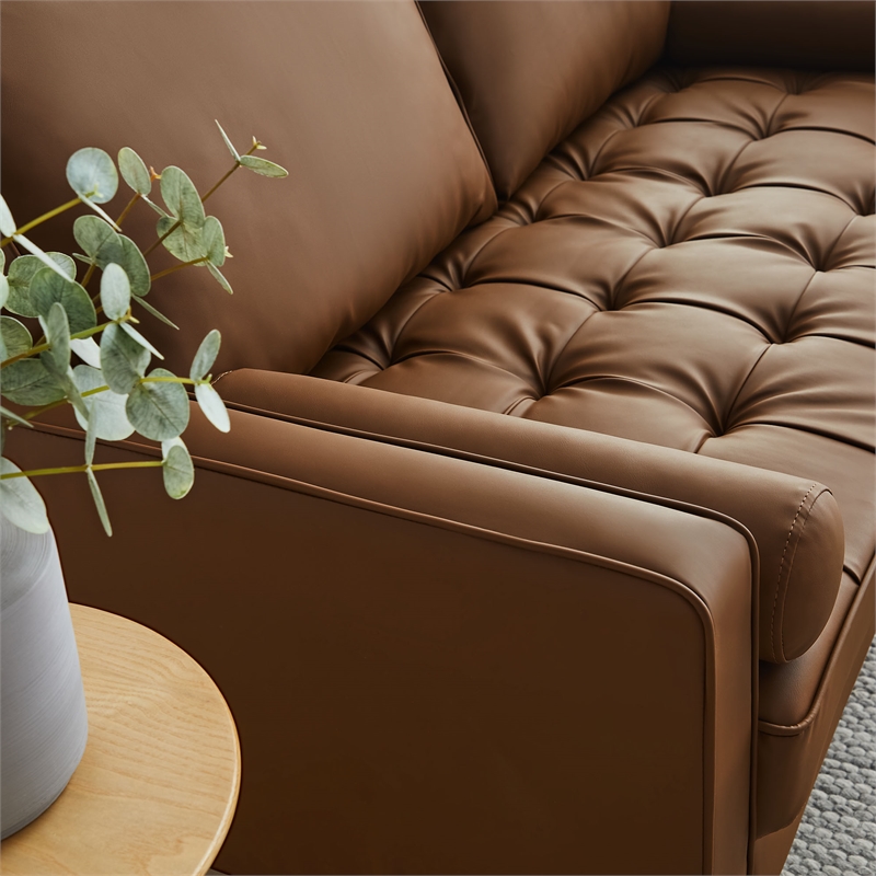 Valour Loveseat in Brown