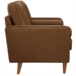 Valour Loveseat in Brown