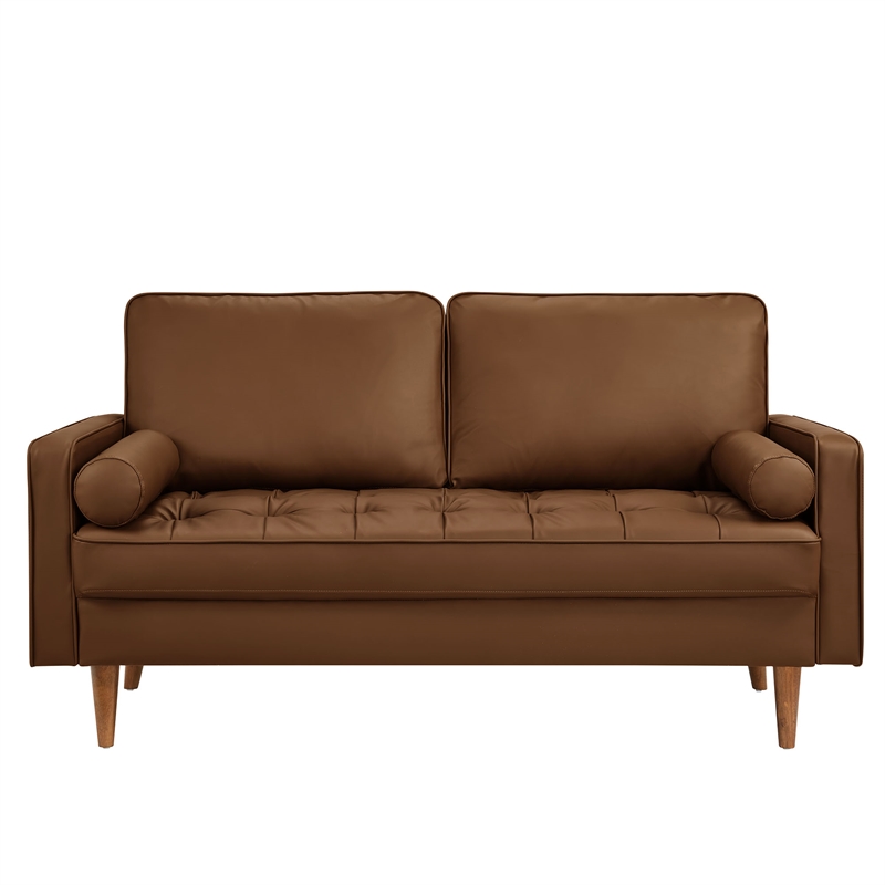 Valour Loveseat in Brown