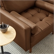 Valour Accent Armchair in Brown