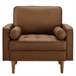Valour Accent Armchair in Brown