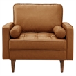 Valour Accent Armchair in Tan