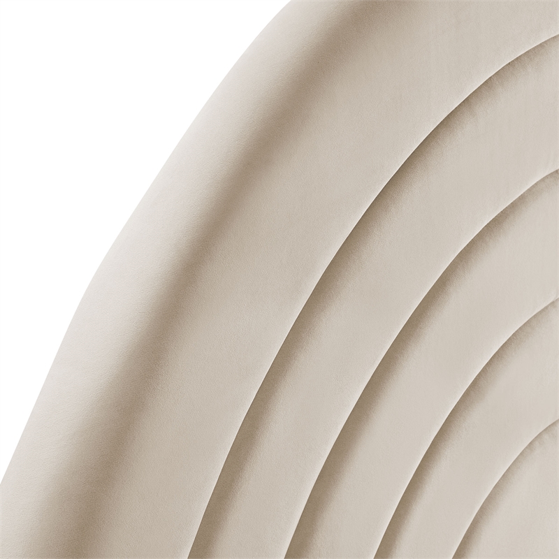 Solana Full Headboard in Almond