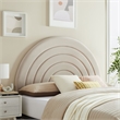 Solana King Headboard in Almond