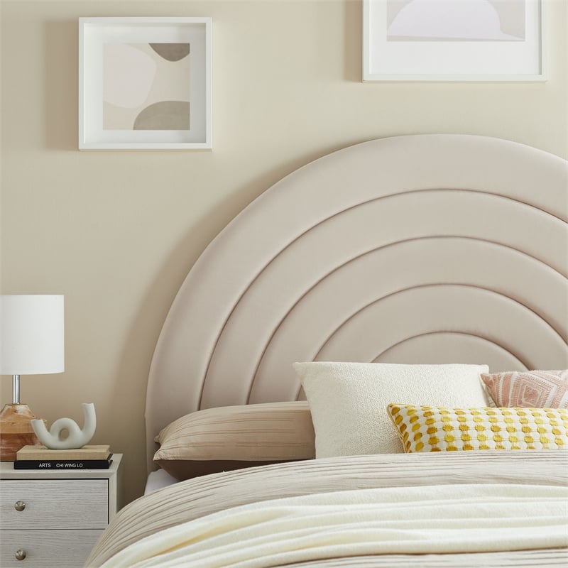 Solana King Headboard in Almond