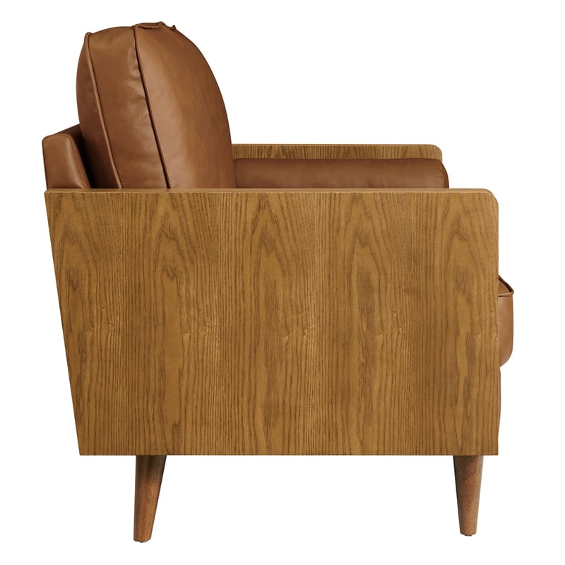 Kellan Loveseat in Walnut Tan