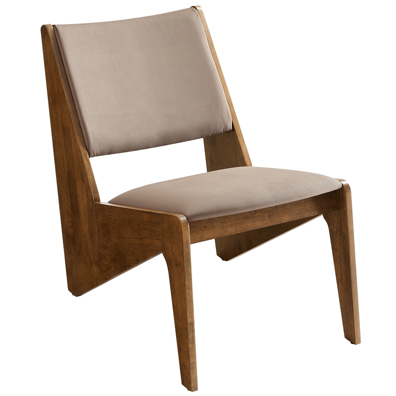 Rylina Accent Chairs Set of 2 in Walnut Brown